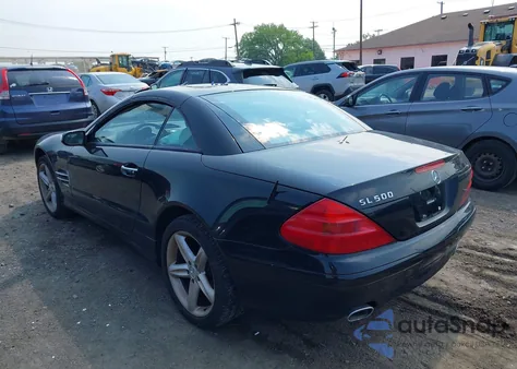 2005 Mercedes-Benz Sl 500 z USA, uszkodzony, nr VIN WDBSK75F25F088450
